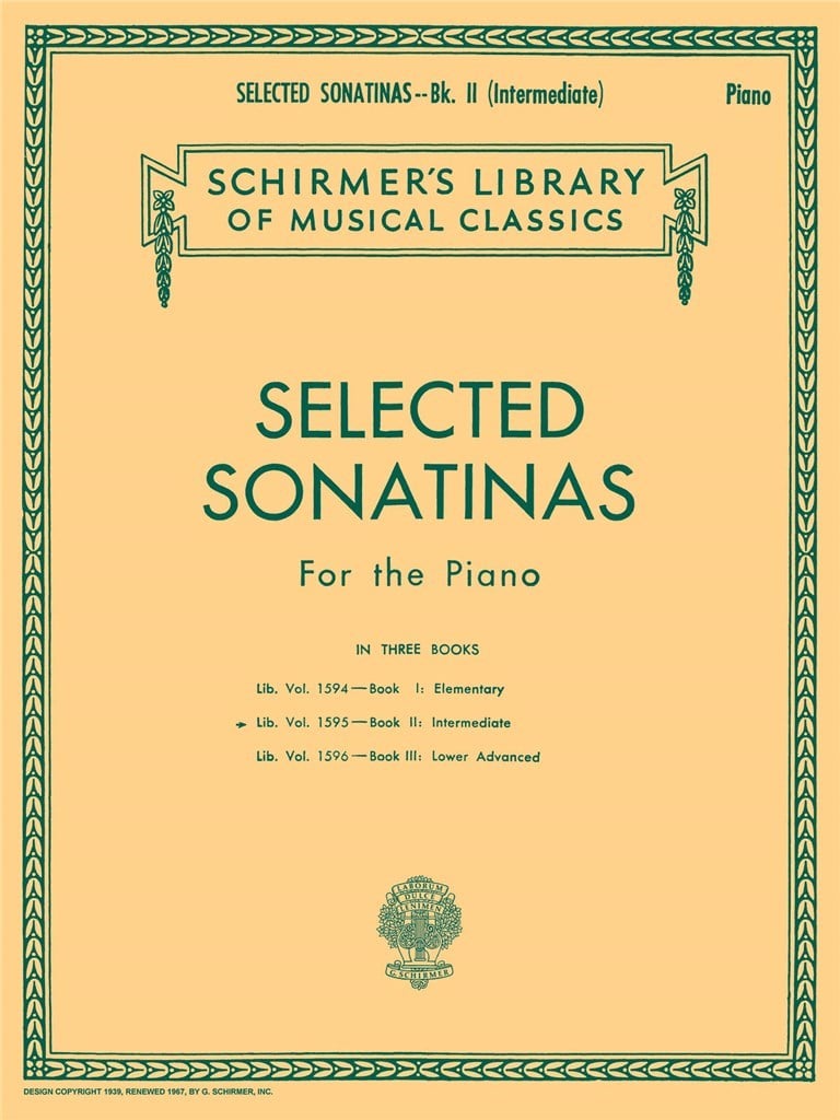 Selected Sonatinas - Book 2: Intermediate